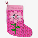 Search for happy birthday christmas stockings Pink
