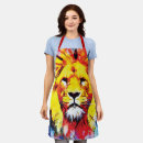 Search for lion aprons Colourful
