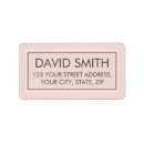 Search for editable return address labels Modern