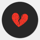 Search for broken love stickers Valentines