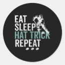 Search for eat sleep hockey stickers Team