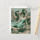 Search for vintage mermaid postcards Woman