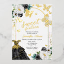 Search for 5x7 gold black butterfly invitations Floral