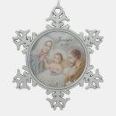 Search for holy family christmas tree decorations Christian