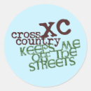 Search for funny running stickers Cross country