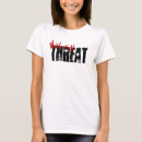 Search for threats tshirts Blood