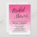 Search for magenta bridal shower invitations Stylish
