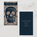 Search for goth business cards Skull