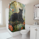 Search for black panther shower curtains Leopard