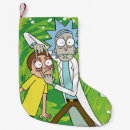Search for cartoon network christmas stockings Rick and morty