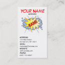 Search for comic business cards Vintage