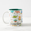 Search for dinosaurs for kids mugs Colourful