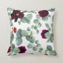 Search for green and burgundy cushions Floral