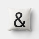 Search for ampersand cushions Black