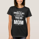 Search for know it all tshirts Sarcasm