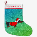 Search for dachshund christmas stockings Weiner