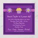 Search for 7th cupcake birthday invitations 3rd