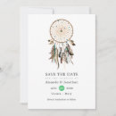 Search for dream wedding save the date invitations boho