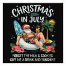 Search for christmas cocktail posters Christmas in july