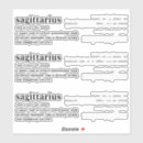 Search for sagittarius birthday stickers Aesthetic