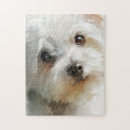 Search for maltese dog puzzles Watercolor