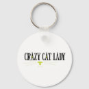 Search for crazy cat lady key rings Animal