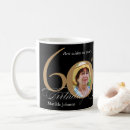Search for 60th birthday photo mugs Gold