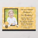 Search for bee photo invitations Cute