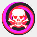 Search for candy skull stickers Black