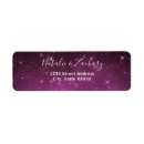 Search for galaxy return address labels Night
