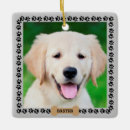 Search for dog lover christmas tree decorations Golden retriever