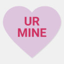 Search for you are mine stickers I love you