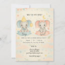 Search for twinkle twinkle little star gender invitations Elephant