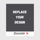 Search for replacements stickers Printable editable modern logo