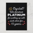 Search for 15th anniversary cards Couple