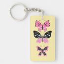 Search for unique butterfly key rings Pink