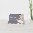Search for ballerina thank you cards Dance