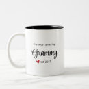 Search for mom est mugs Grandma