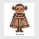 Search for creepy dolls stickers Pumpkin