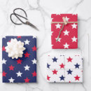 Search for united states of america wrapping paper Red white and blue