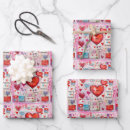 Search for love letters wrapping paper Mail