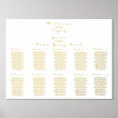Search for foil gold wedding seating charts Modern