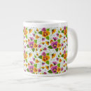 Search for colourful pansies mugs Nature