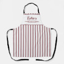 Search for pinstripe aprons White