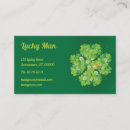 Search for clover business cards Trendy