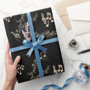 Search for musical wrapping paper Music notes