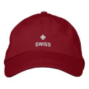 Search for swiss flag hats Country