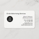 Search for advertisement business cards Professional