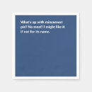 Search for funny christmas cocktail napkins Blue