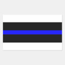 Search for blue thin line stickers Cop